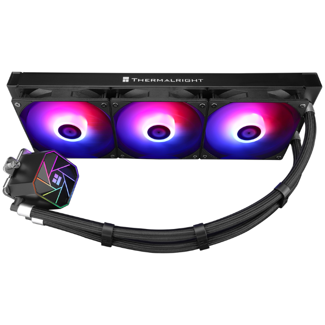 Enfriamiento liquido Thermalright Aqua Elite 360 Black V3 / Negro / 360mm / AMD / Intel