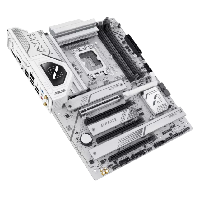 Tarjeta Madre Asus Z890 AYW GAMING WIFI W / Intel® Z890 Chipset / LGA1851 / 4 x DIMM slots, max. 256GB, DDR5