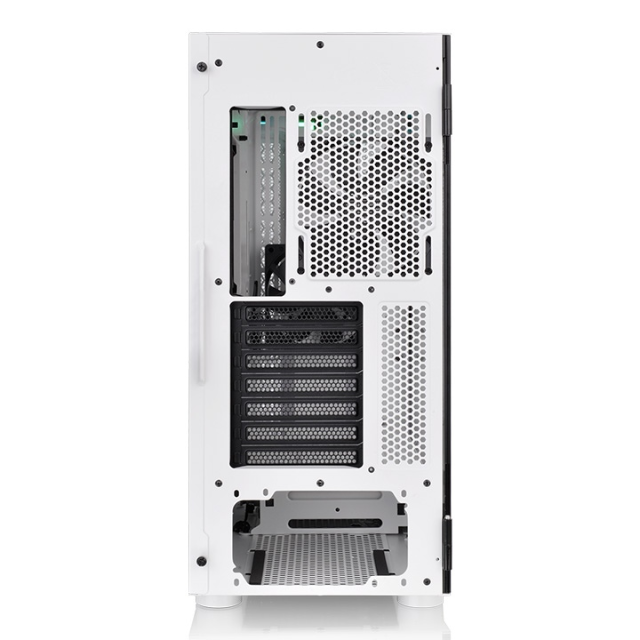 Gabinete Thermaltake H590 TG ARGB / Cristal / Midi-Tower, ATX/Micro-ATX/Mini-ITX / USB 3.0 / 2 Ventiladores Instalados / BLANCO/ 	CA-1X4-00M6WN-00