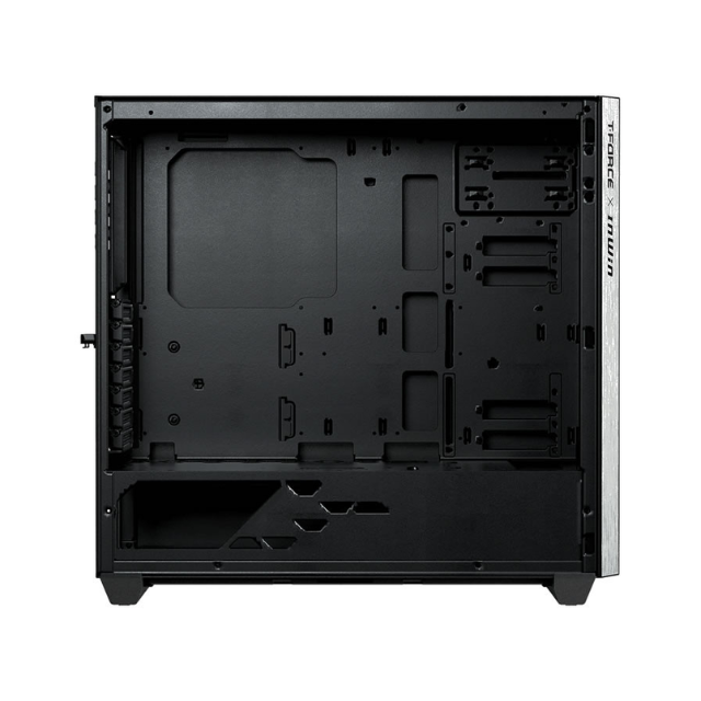 Gabinete Team Group T-FORCE x InWin 216 / Midi-Tower, ATX/EATX/Micro-ATX/Mini-ATX / Cristal Templado / USB 3.0 / Sin Fuente/ Sin Ventiladores Instalados / Negro / TG160502