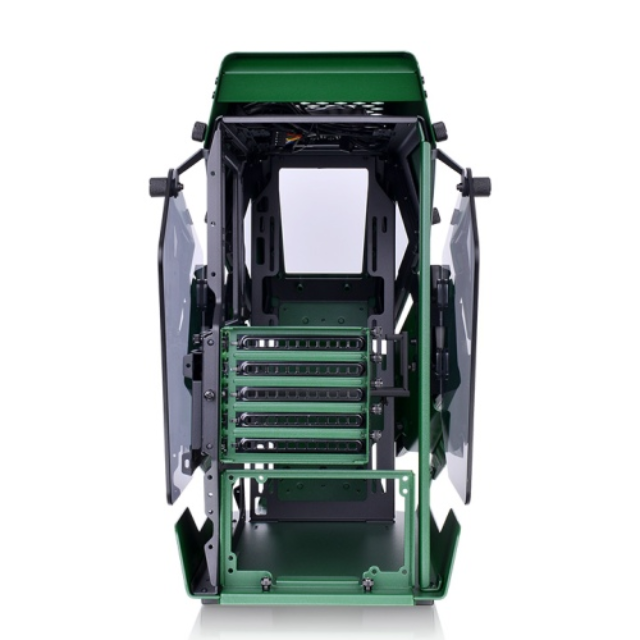 Gabinete Thermaltake AH T200 Racing Green / Micro ATX / USB 3.0 / Cristal Templado / Gamer / CA-1R4-00SCWN-00