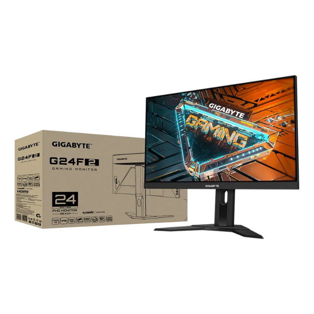 Monitor Gamer Gigabyte 24 Gaming G24F 2 / HDMIx2 - DP / 1ms / 165Hz / FHD / AMD FreeSync