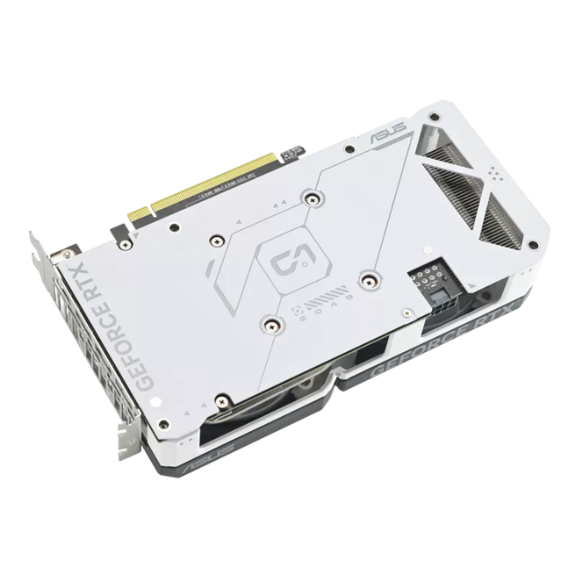 Tarjeta de Video ASUS DUAL Nvidia GeForce RTX 4060 TI / 8GB OC / DDR6 / DLSS 3 / PCI Express 4.0 / 128 bit / DP x3 / HDMI x1 / White / DUAL-RTX4060TI-O8G-WHITE