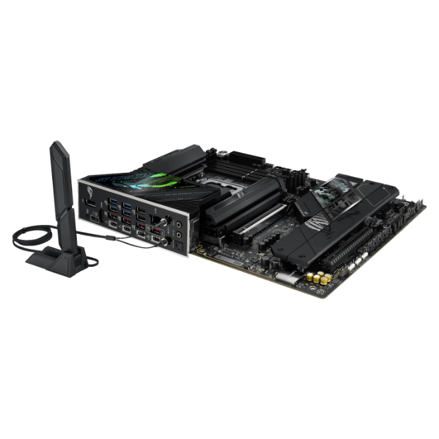 Tarjeta Madre ASUS ROG Strix Z890-F Gaming WiFi / ATX / LGA1851 / 16+1+2+2 etapas de Potencia / DDR5 / PCIe 5.0 / Intel Core Ultra Series 2 Ready / 5x Ranuras M.2 / ROG STRIX Z890-F GAMING WIFI 