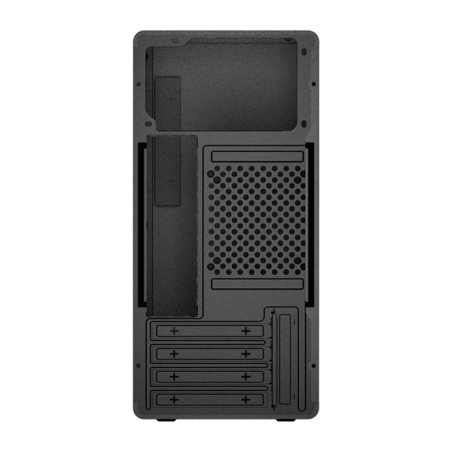 Gabinete Acteck MINI III GI210M, Mini-Tower, Micro-ATX/Mini-ITX, USB 2.0, con Fuente de 500W, sin Ventiladores Instalados, Negro