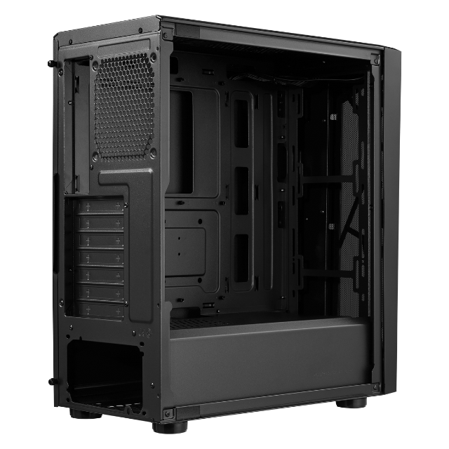 Gabinete Cooler Master CMP 510 Black / Cristal Templado / 3 Ventiladores RGB / ATX / USB 3.0 / CP510-KGNN-S00