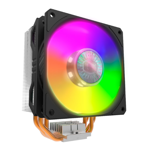 Disipador para CPU Disipador y Ventilador Led para Procesador Cooler Master Hyper 212 ARGB - 120mm Intel y AMD / RR-2V2L-18PA-R1