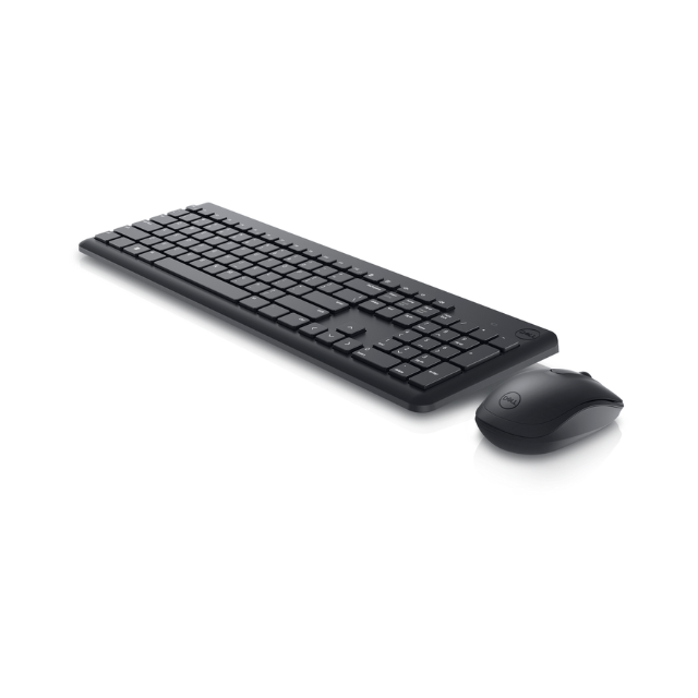 Kit teclado y mouse Dell KM3322W / inalámbrico / interfaz 2.4ghz / color negro / incluye pila AA y 2 pilas AAA