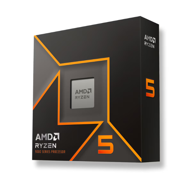 Procesador AMD Ryzen™ 5 9600X / 9000 series / 6 Nucleos / 12 Hilos / 3.9GHZ Base / 65W / Zen 5 / Granite Ridge AM5