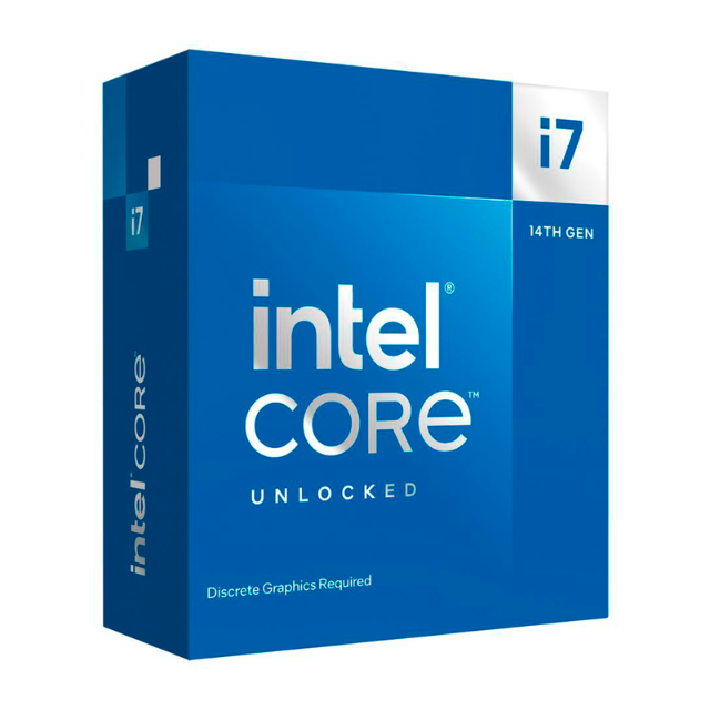 Procesador Intel Core i7-14700K / Core i7 14th Gen 20-Core (8P+12E) / LGA 1700 / Intel UHD Graphics 770 Processor / BX8071514700K