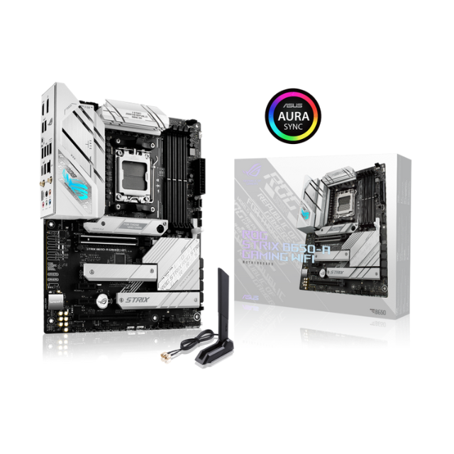 Tarjeta Madre Asus ROG STRIX B650-A GAMING WIFI / Socket AM5 / ATX / DDR5 / WIFI 6E / USB3.2 / M.2 PCIe 4.0 / Ryzen 7000
