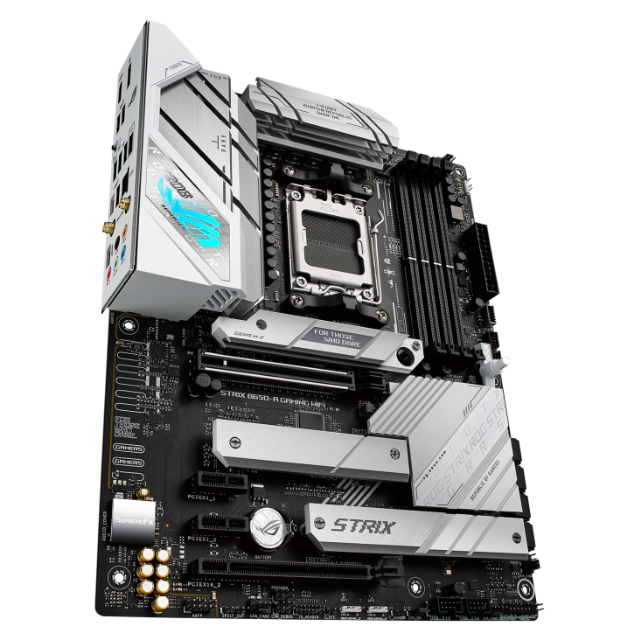 Tarjeta Madre Asus ROG STRIX B650-A GAMING WIFI / Socket AM5 / ATX / DDR5 / WIFI 6E / USB3.2 / M.2 PCIe 4.0 / Ryzen 7000