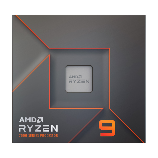 Procesador AMD Ryzen 9 7900X / Socket AM5 / 4.7GHz / 12 núcleos 24 hilos / Gráficos Integrados /100-100000589WOF / 7000 Series / NO INCLUYE DISIPADOR