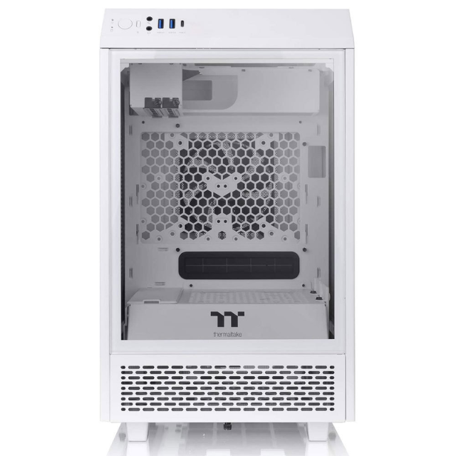 Gabinete Thermaltake The Tower 100 Mni / Snow / Mini ITX / CA-1R3-00S6WN-00