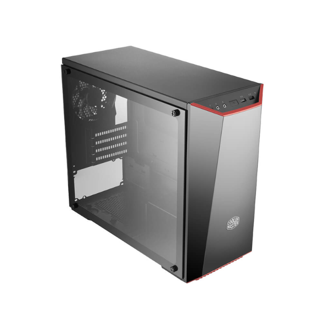 Gabinete Cooler Master MASTERBOX LITE 3.1 Modular con Cristal Templado / m-ATX / USB 3.0 / Audio HD / Negro / MCW-L3S3-KGNN-00