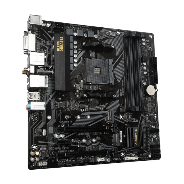 Tarjeta Madre Gigabyte B550M DS3H AC SOCKET AM4 B550M DS3H AC/ AMD RYZEN 5000 SERIES READY