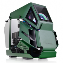 Gabinete Thermaltake AH T200 Racing Green / Micro ATX / USB 3.0 / Cristal Templado / Gamer / CA-1R4-00SCWN-00