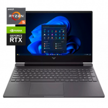 Laptop Gamer HP Victus / FHD / IPS / 144Hz / 15.6 / Ryzen 5-8645HS / GeForce RTX 4050 / 8GB DDR5 / 512GB PCIe 4.0 / WiFi 6 / USB-C / A14MNUA#ABA / OFERTA EN LINEA