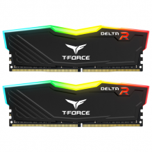 Memoria RAM Team Group T-Force Delta RGB DDR4 / 3200MHz / 32GB (2x16) / Non-ECC / CL16 / XMP / TF3D432G3200HC16FDC01