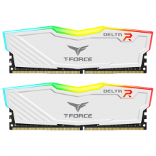 it Memoria RAM Team Group T-Force Delta RGB White DDR4 / 3200MHz / 32GB (2 x 16GB) Non-ECC / CL16 / XMP / TF4D432G3200HC16FDC01