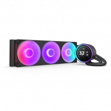 Enfriamiento Liquido NZXT Kraken Elite 360 RGB / 360mm / 1,200-2,800 ± 300RPM / Negro / Versión 2024 / RL-KR36E-B2 / 2024H7