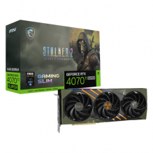 Tarjeta de Video MSI NVIDIA GeForce RTX 4070 Ti SUPER S.T.A.L.K.E.R 2 Edition / 16GB 256-bit GDDR6X / PCI Express 4.0 / Incluye S.T.A.L.K.E.R. 2: Heart of Chornobyl Deluxe Digital / 912-V513-875