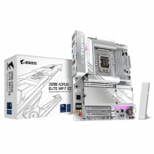 Tarjeta Madre AORUS Z890 AORUS ELITE WIFI7 ICE / ATX / LGA1851 / Intel Z890 / Up to 256GB DDR5 / HDMI/DP / Intel® Core™ Ultra Series 2 Ready / HDMI/DP / Z890 AORUS ELITE WIFI7 ICE 
