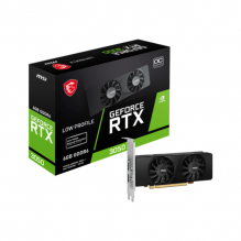 Tarjeta de Video MSI Nvidia Geforce RTX 3050 LP OC Edition / 6GB DDR6 