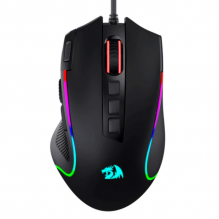 Mouse Gamer Redragon Predator M612 RGB / alámbrico / Negro / 5 modos de Retroiluminación / M612-RGB