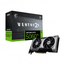 Tarjeta de Video GIGABYTE NVIDIA GeForce RTX 5060 Ti VENTUS 2X OC PLUS / 8GB / 128-bit GDDR7 / PCI Express Gen 5 / 912-V536-024