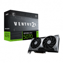 Tarjeta de Video MSI NVIDIA GeForce RTX 5070 VENTUS 2X OC Edition / 12GB / 192-bit GDDR7 / PCI Express Gen 5 / 912-V532-009