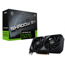 Tarjeta de video MSI NVIDIA GEFORCE RTX 5070 SHADOW 2x / 12 GB / PCIE Express 5.0 / 912-V532-011