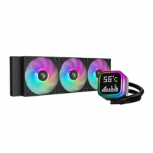 Enfriamiento Líquido DeepCool LP360 ARGB / 3x120mm / 600-2400RPM / Negro / R-LP360-BKMSNC-G-1