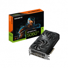 Tarjeta de Video Gigabyte NVIDIA GeForce RTX 5060 Ti WINDFORCE OC Edition / 8GB / 128-bit GDDR7 / PCI Express x8