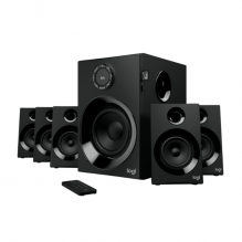 Logitech Sistema de Bocinas con Subwoofer Z607, Bluetooth, Al&aacute;mbrico, 5.1, 80W RMS, USB, Negro