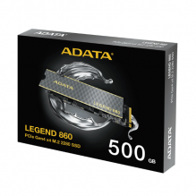 Unidad de Estado Sólido SSD ADATA LEGEND 860 / 500GB / M.2 2280 / PCIe Gen4 x4
