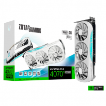Tarjeta Video Zotac Gaming Geforce RTX 4070Ti SUPER TRINITY OC WHITE / 16GB GDDR6X / ZT-40730Q-10P
