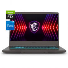 Laptop Gamer MSI Thin 15 B13UC / Intel Core I5-13420H / RTX 3050 4GB / 16GB / 512GB SSD / Pantalla 15.6" FHD 144HZ IPS Level / W11 / Teclado en Ingles