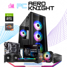 PC AERO KNIGHT / AMD RYZEN 5 5600X / RTX 4060 TI / 16GB RAM / 1TB SSD M.2 NVME / DISIPADOR DE TORRE ARGB / FUENTE 750W 80+ BRONZE / PROMOCION