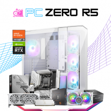 PC ZERO R5 / AMD RYZEN 5 7600X / RTX 4060 TI / 32GB RAM DDR5 / 1TB SSD M.2 NVME / ENFRIAMIENTO LIQUIDO 240MM / FUENTE 650W 80+ BRONZE / PROMOCION