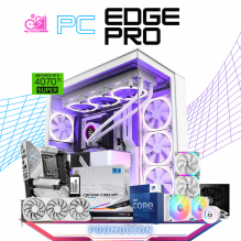 PC EDGE PRO/ INTEL CORE I9-14900KF / RTX 4070 TI SUPER / 32GB RAM DDR5 / 4TB SSD M.2 NVME / ENFRIAMIENTO LIQUIDO CON PANTALLA / FUENTE 850W 80+ GOLD / PROMOCION