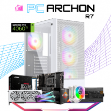 PC ARCHON R7 / AMD RYZEN 7 5700X / RTX 4060 TI / 16GB RAM / 1TB SSD M.2 NVME / WIFI / BLUETOOTH / DISIPADOR DE TORRE / FUENTE 650W 80+ BRONZE / PROMOCION