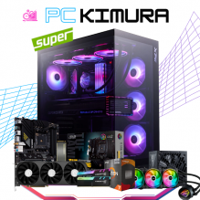 PC KIMURA / AMD RYZEN 7 5700X 3D / RTX 4070 SUPER / 32GB RAM / 1TB SSD M.2 NVME / FUENTE 850W 80+ GOLD / ENFRIAMIENTO LIQ 360MM / PROMOCION