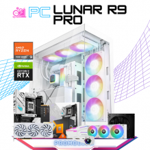 PC LUNAR R9 PRO / AMD RYZEN 9 7900X3D / RTX 4070 TI SUPER / 32GB RAM DDR5 / 4TB SSD M.2 WD BLACK / ENFRIAMIENTO LIQ 360MM / FUENTE 850W 80+ GOLD / PROMOCION