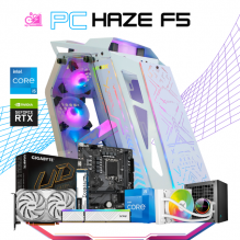 PC HAZE F5 / INTEL CORE I5-12400 / RTX 4060 / 16GB RAM / 1TB SSD M.2 NVME / ENFRIAMIENTO LIQ 120MM / FUENTE 700W 80+ BRONZE/  PROMOCION