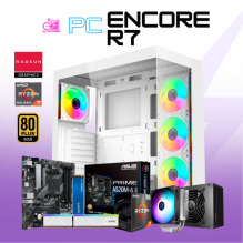 PC ENCORE R7 / AMD RYZEN 7 5700G / RADEON VEGA GRAPHICS / 16GB RAM / 500GB M.2 NVME / FUENTE 750W 80+ GOLD/ PROMOCION