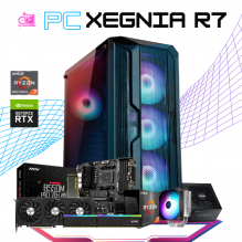PC XEGNIA R7 / AMD RYZEN 7 5700X / RTX 4060 / 16GB RAM RAM / 1TB SSD NVME / DISIPADOR DE TORRE / FUENTE 650W 80+ GOLD / PROMOCION