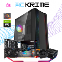 PC KRIME / AMD RYZEN 5 4500 / RTX 3060 12GB / 16GB RAM / 500GB SSD NVME / DISIPADOR DE STOCK / FUENTE 550W 80+ BRONZE/ PROMOCION