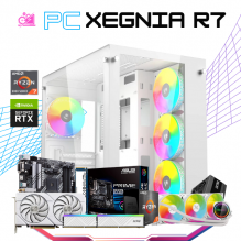 PC XEGNIA R7 / AMD RYZEN 7 5700X/ RTX 4060 / 16GB RAM / 1TB SSD M.2 NVME / ENFRIAMIENTO LIQ 360MM / FUENTE 750W 80+ BRONZE / PROMOCION