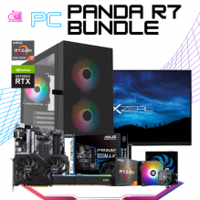 PC PANDA R7 BUNDLE / AMD RYZEN 7 5700X / RTX 3060 / 16GB RAM / 1TB SSD M.2 NVME / ENFRIAMIENTO LIQ 120MM / FUENTE 650W 80+ BRONZE / PROMOCION